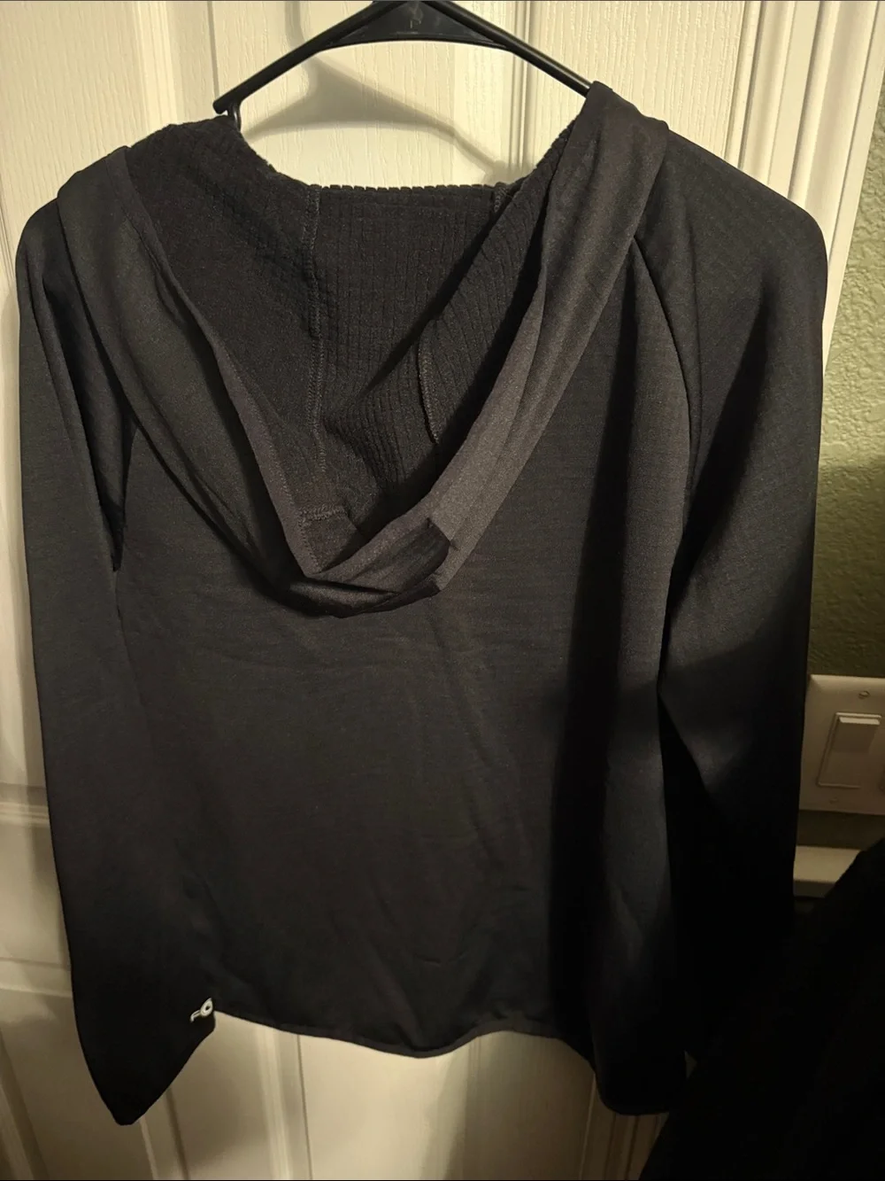 Carhartt Kids Black Full-Zip Hoodie with Chest Pocket size L 14/16